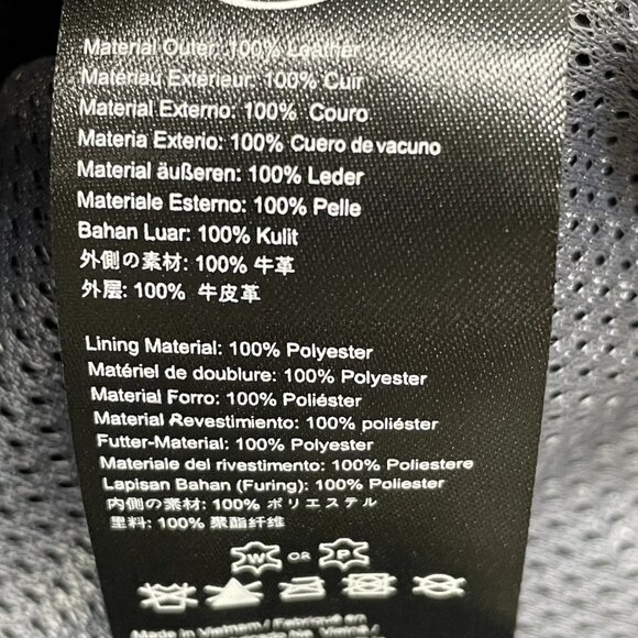 NEW TRIUMPH Women’s Roxbury Leather Motorcycle Jacket Size XL Black - Picture 5 of 8